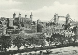 Tower of London en Tower Bridge door English Photographer