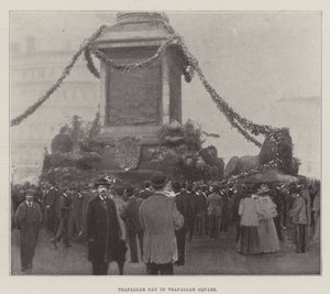 Trafalgar Day op Trafalgar Square