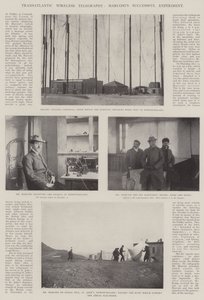 Trans-Atlantische draadloze telegrafie, Marconi