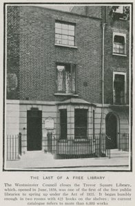 Trevor Square Bibliotheek, Westminster