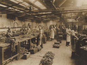 Ongeïdentificeerde Engelse ingenieurswerken, begin 20e eeuw door English Photographer