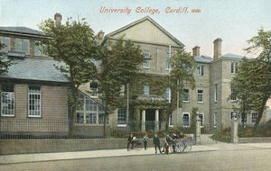 University College, Cardiff door English Photographer