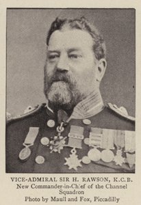 Vice-admiraal Sir H Rawson, KCB