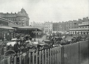 Victoria Station, algemeen overzicht van het stationsplein