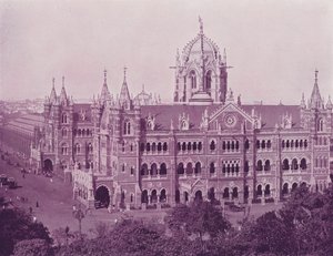 Victoria Terminus Station, Bombay door English Photographer