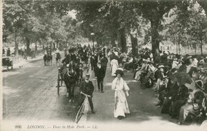Uitzicht op Hyde Park