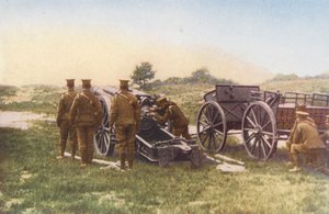 WO1: Het Koninklijk Regiment van Artillerie door English Photographer