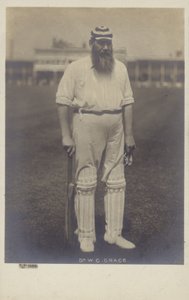 W. G. Grace door English Photographer