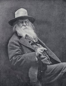 Walt Whitman door English Photographer