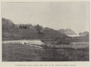 Watermouth Castle, Devon, de zetel van Mr Charles Henry Bassett