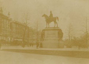 Wellingtons standbeeld in Hyde Park, Londen door English Photographer