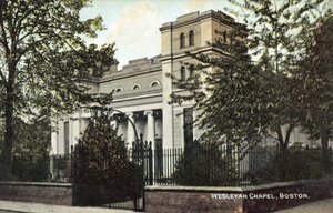 Wesleyan Kapel, Boston door English Photographer