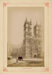 Westelijke torens van Westminster Abbey door English Photographer