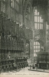 Westminster Abbey, Henry III Kapel door English Photographer