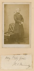 William Macready, acteur door English Photographer
