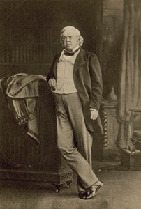 William Makepeace Thackeray, Engelse romanschrijver en satiricus door English Photographer