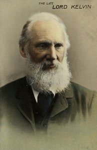 William Thomson, 1e Baron Kelvin (1824-1907), Britse natuurkundige en ingenieur (gekleurd foto) door English Photographer