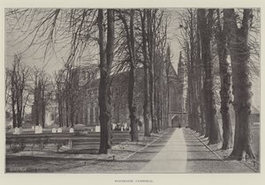 Kathedraal van Winchester door English Photographer