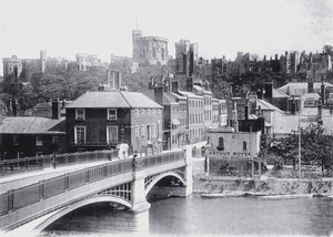 Windsor Castle vanaf de brug