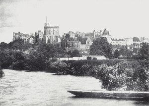 Windsor Castle vanaf de Theems