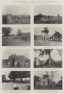 Met de Britse Expeditie van Accra naar het Achterland van de Goudkust door English Photographer
