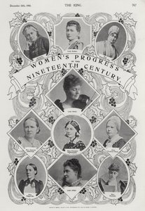 Vooruitgang van vrouwen in de 19e eeuw door English Photographer