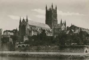 Kathedraal van Worcester, vanuit het zuidwesten door English Photographer
