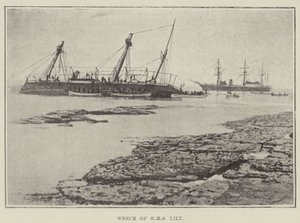Wrak van HMS Lily