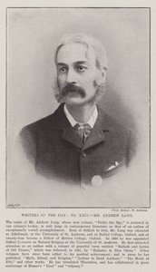 Schrijvers van de dag, Mr Andrew Lang door English Photographer