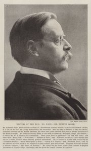 Schrijvers van de dag, Mr Edmund Gosse door English Photographer
