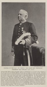 Schrijvers van de dag, de zeer eerwaarde professor Frederick Max Muller, LLD, DCL