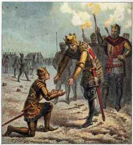 100-jarige oorlog: Edward Plantagenet (Edward van Woodstock Brackembury)