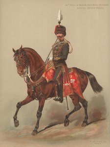 10e Prince of Waless Own Royal Hussars, Officier, Review Order