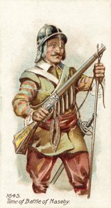 1645, Tijd van de Slag bij Naseby door English School