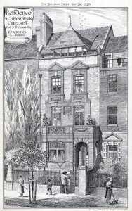 2 Cheyne Walk door English School