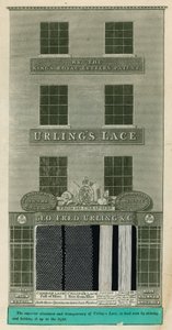 392 Strand, Londen; Geo. Fred. Urling & Co, Kantmakers