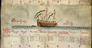 (3e schip op rol) 