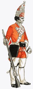 92e Voet Grenadier 1751