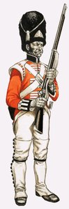 92e. Voet Grenadier 1815 door English School