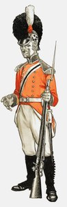 92e. Hon. Artillery Co. Infanterie Div. Soldaat 1803 door English School