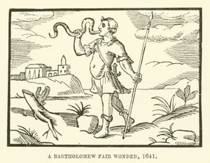 Een wonder van de Bartholomew Fair, 1641