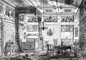Een slaapkamer, uit 