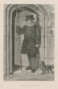 Een Beefeater bij de Toren