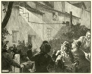 Een Helder Licht Straalde uit het Huisje door English School