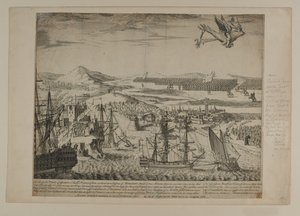 Een Karikatuur van de Oostenrijkse Successieoorlog, uitgegeven door G. Foster, Londen, 1743 door English School
