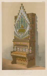 Een koororgel door de heren Gray en Davison, Londen door English School
