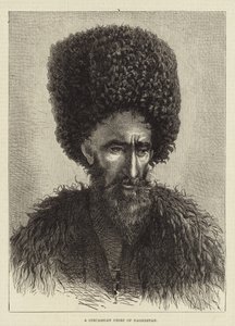 Een Circassische hoofdman van Dagestan