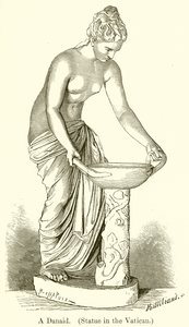 Een Danaïde (Standbeeld in het Vaticaan) door English School