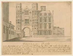 Een Poort behorend tot het Oude Paleis van Whitehall
