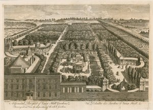 Een algemeen uitzicht op Vauxhall Gardens door English School